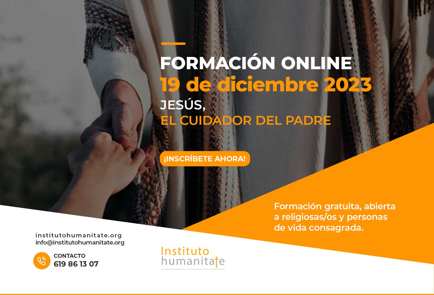formación online: Jesús, el cuidador del Padre